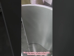구부러진 벽 알루미늄 기둥 클래싱 패널 정사각형 기둥 커버 2.5mm
