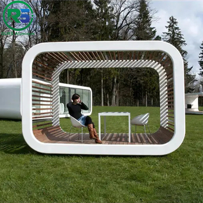 Camping Aluminum Capsule House 40ft Sunshine House Complete Container Resort Hotel