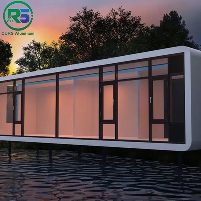 Camping Rooms 40ft Sunshine House Complete Container Resort Hotel Capsule Home