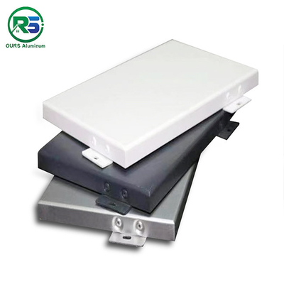 Pvdf Coating Aluminium Exterior Wall Panels Environment Friendly 2.0mm 2.5mm 3.0mm