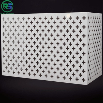 Outdoor Aluminum Metal Air Conditioner Cover Protect Cover / Ac Metal Cover